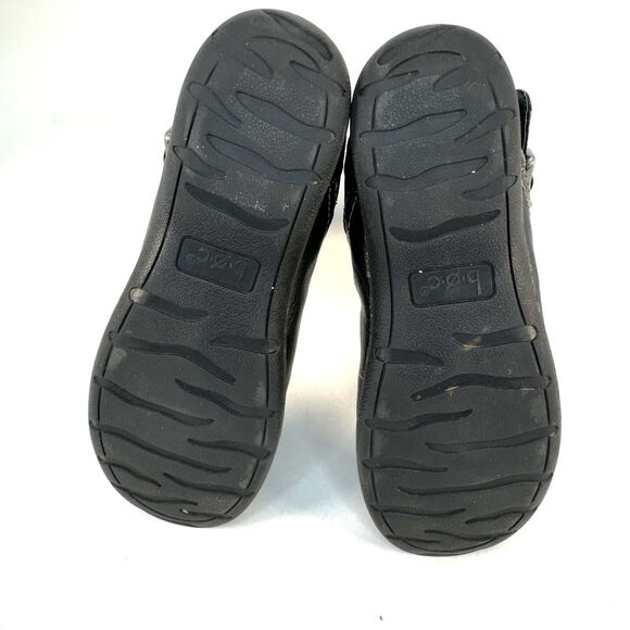 BOC Born Concept Martina II Black Leather Boots Womens 5 Riding Tall Side Zip - Picture 8 of 11